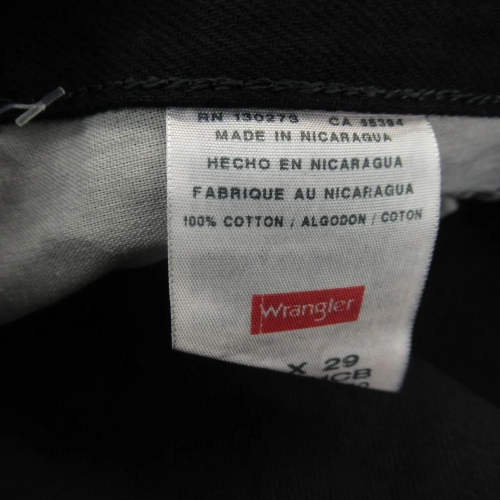 Wrangler Mens Relaxed Fit Straight Jean Size 48x29 (Measures 48x30)